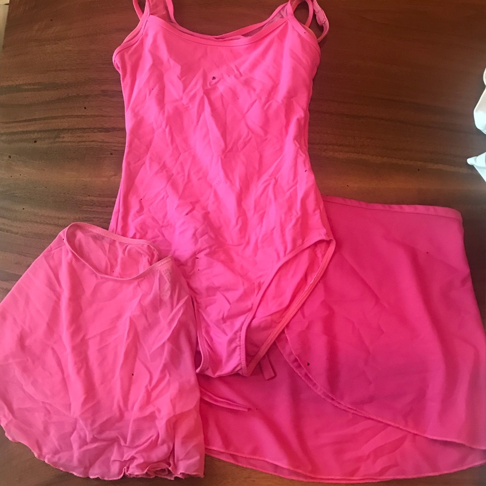 Pink Ballet Bundle -Leotard and Skirts